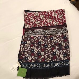 Kate Spade silk scarf